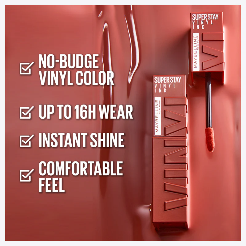 MAYBELLINE SUPERSTAY VINYL INK LONG LASTING LIQUID LIPCOLOR - LIPSTICK