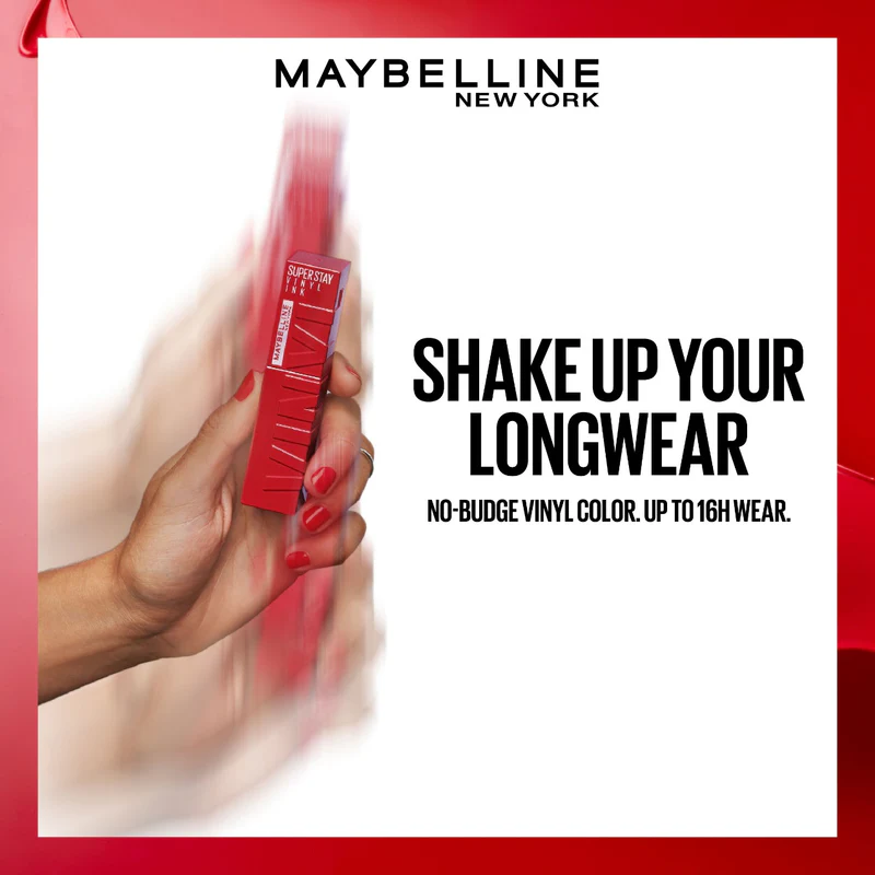 MAYBELLINE SUPERSTAY VINYL INK LONG LASTING LIQUID LIPCOLOR - LIPSTICK