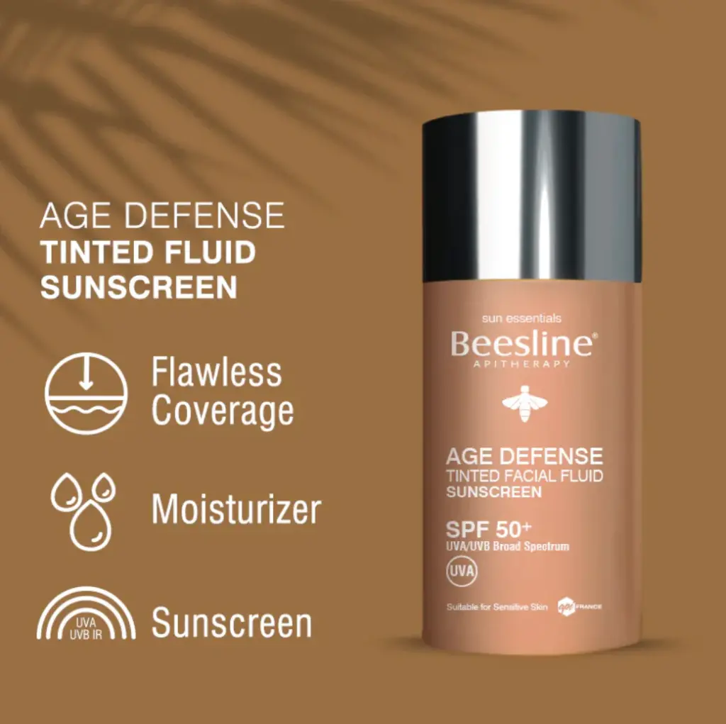 BEESLINE AGE DEFENSE FACIAL FLUID SPF50+