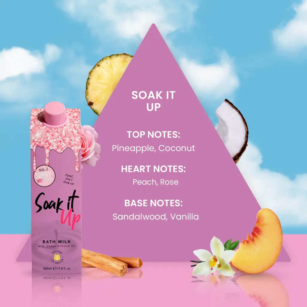 SNS PURPLE SOAK IT UP BATH MILK 250 ML