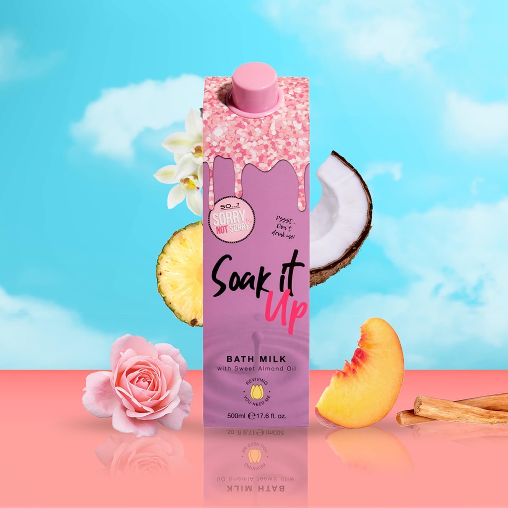SNS PURPLE SOAK IT UP BATH MILK 250 ML