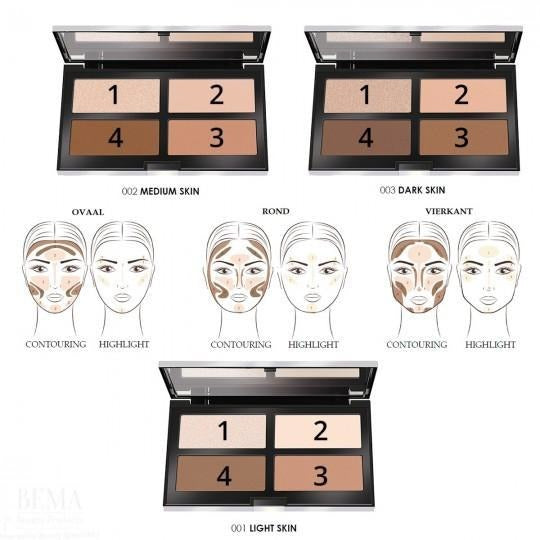 PUPA CONTOURING & STROBING PALETTE 
