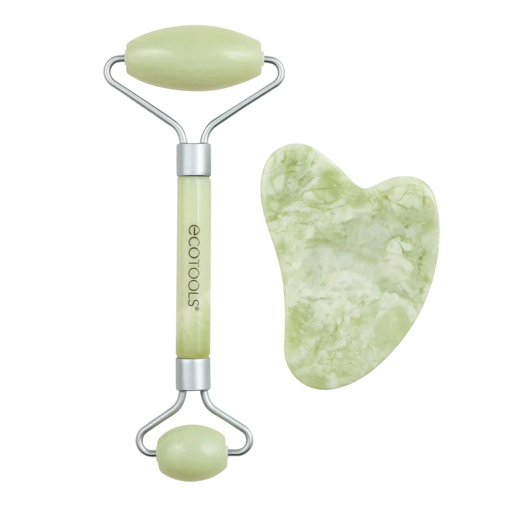 ECT ROLLER JADE + GUASHA STONE DUO - 2 PCS 