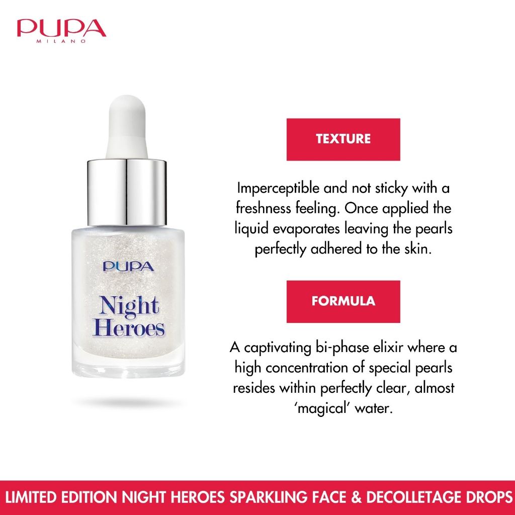 PUPA NIGHT HEROES SPARKLING DROPS