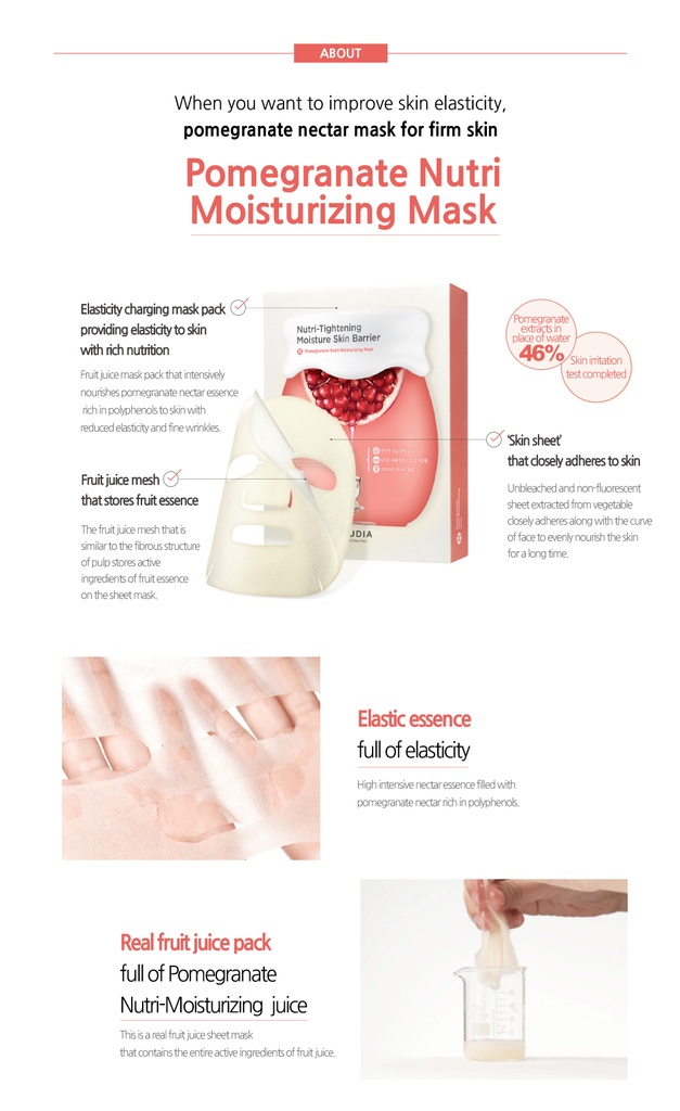 FRUDIA POMEGRANATE SHEETMASK