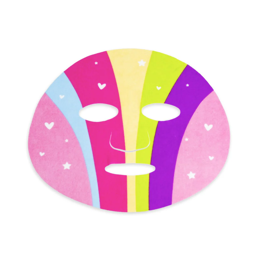 IDC RAINBOW UNICORN MOISTURIZING FACIAL MASK