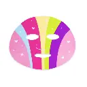 IDC RAINBOW UNICORN MOISTURIZING FACIAL MASK