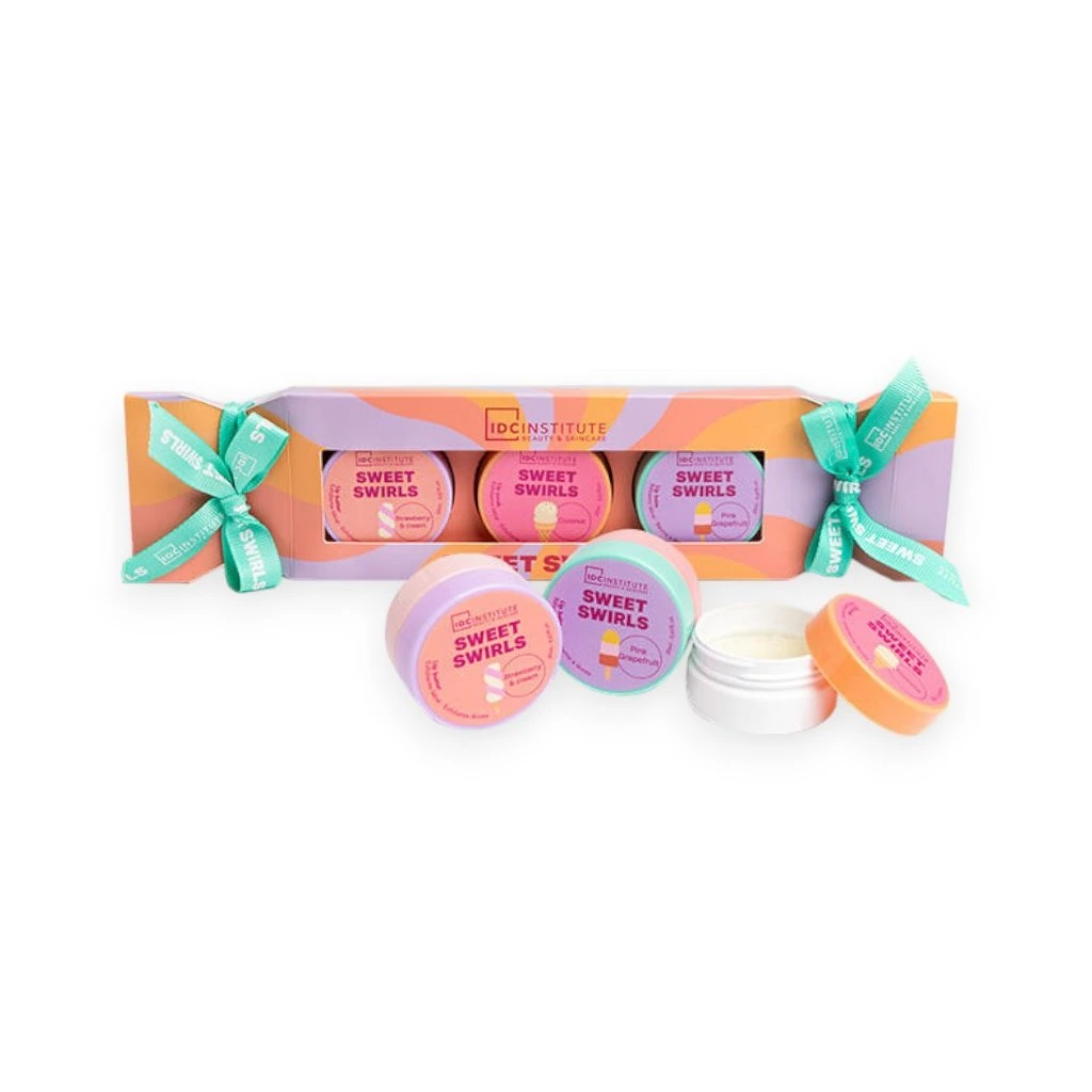 IDC SWEET SWIRLS TROPICAL LIP TREATS SET