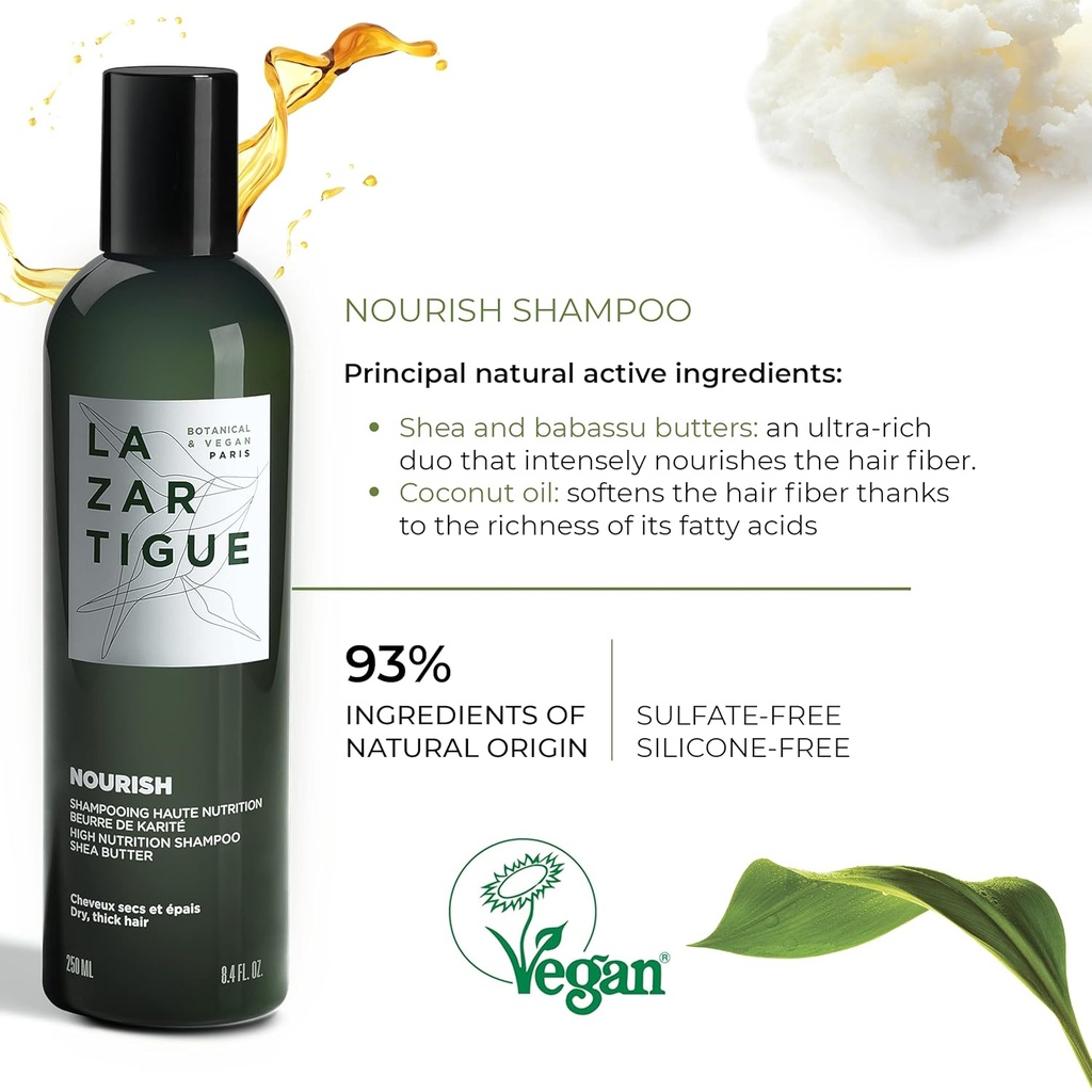 LAZARTIGUE NOURISH SHAMPOO 250 ML