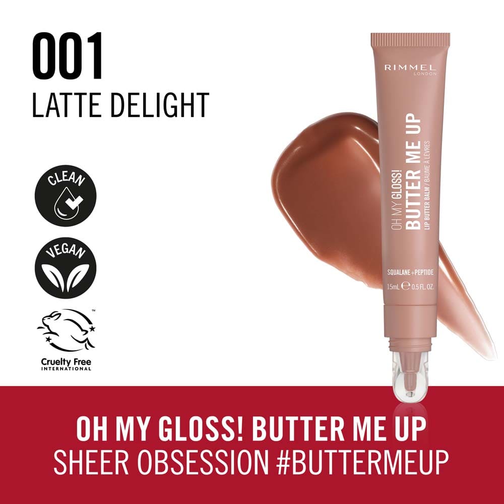 RIMMEL OH MY GLOSS BUTTER ME UP LIP  GLOSS