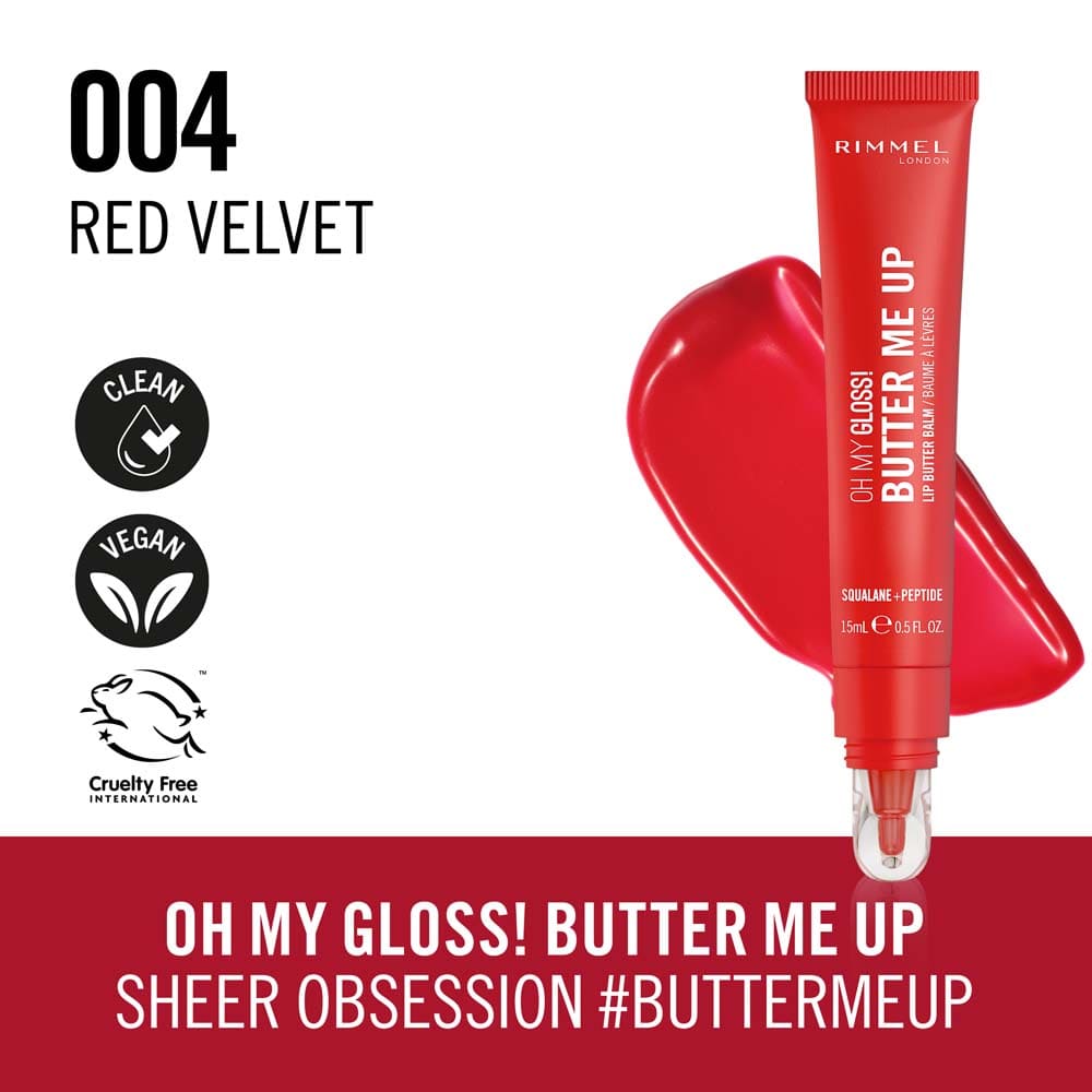 RIMMEL OH MY GLOSS BUTTER ME UP LIP  GLOSS