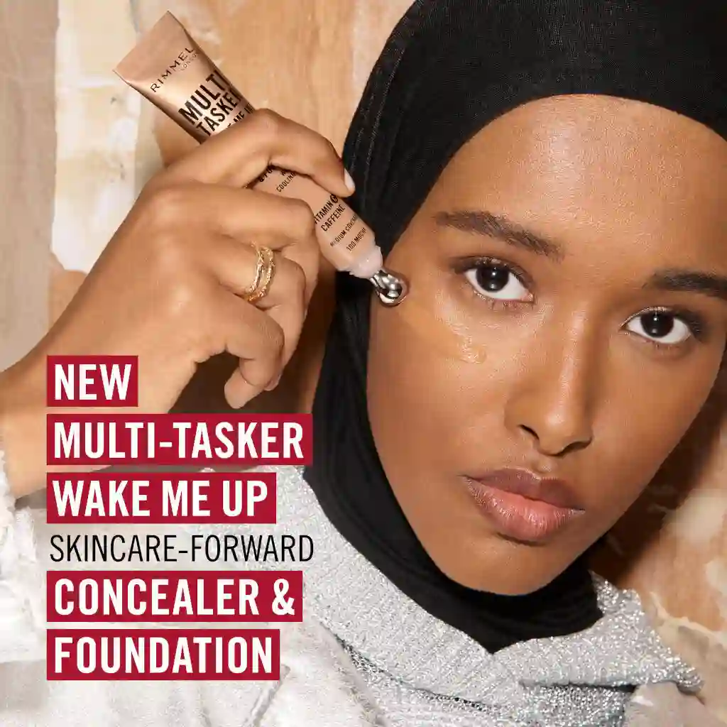 RIMMEL MULTI TASKER WAKE ME UP FOUNDATION & CONCEALER 
