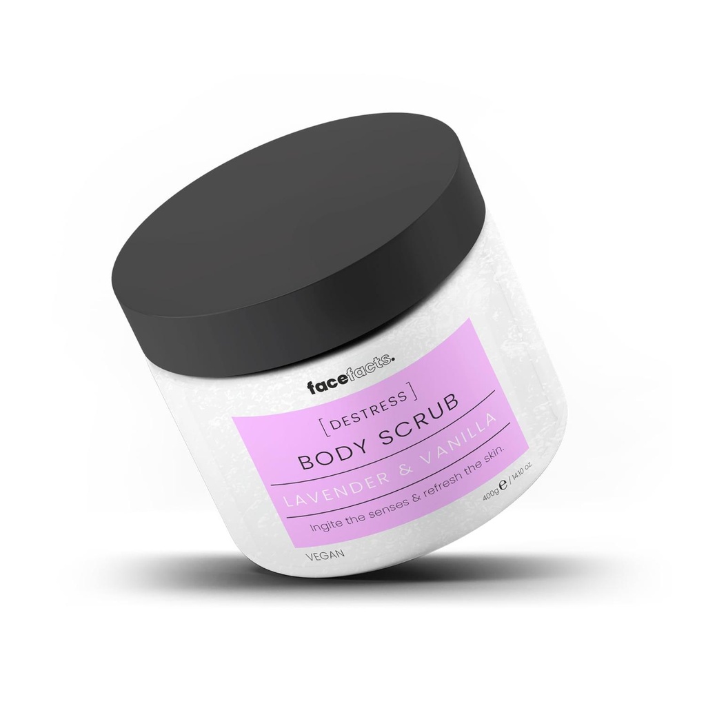 FACEFACTS BODYSCRUB LAVENDER & VANILLA 400 GR