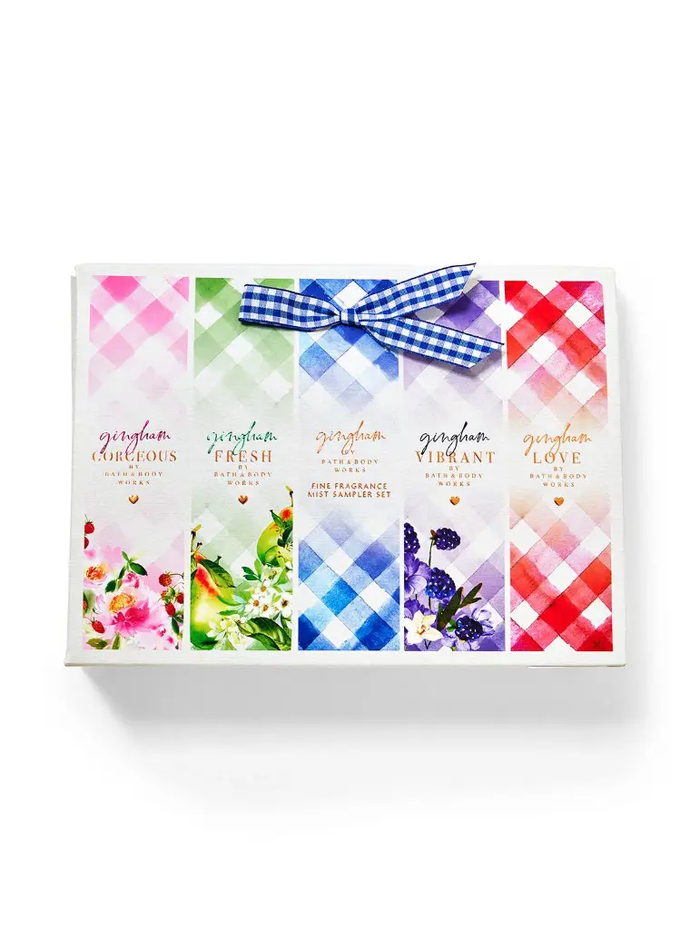 BATH & BODY WORKS GINGHAM ASSORTED GIFTSET