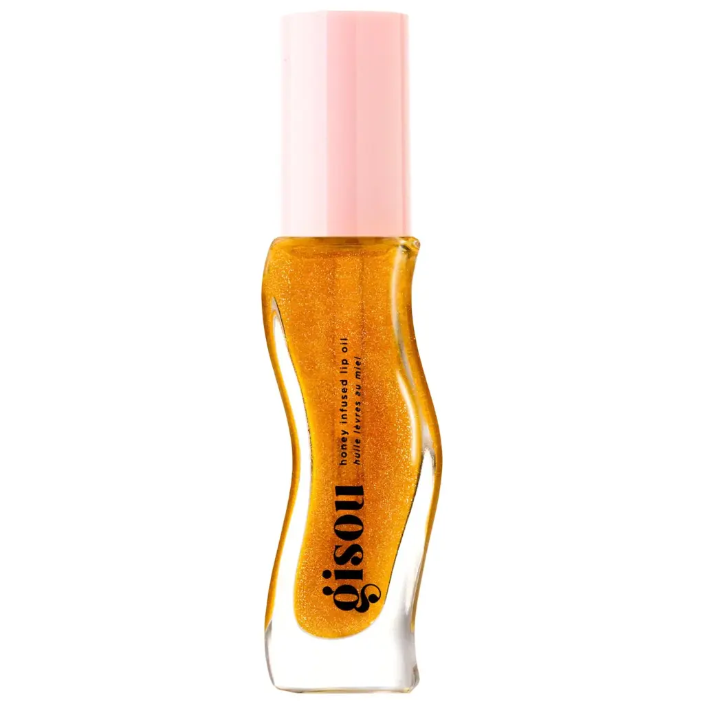 GISOU HONEY INFUSED LIP OIL GOLDEN SHIMMER GLOW 