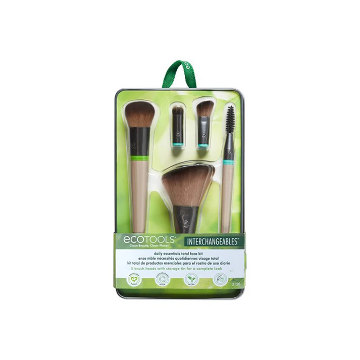 ECT BRUSH INTER DAILY ESSENTIALS TOTAL FACE KIT - 5 PCS 