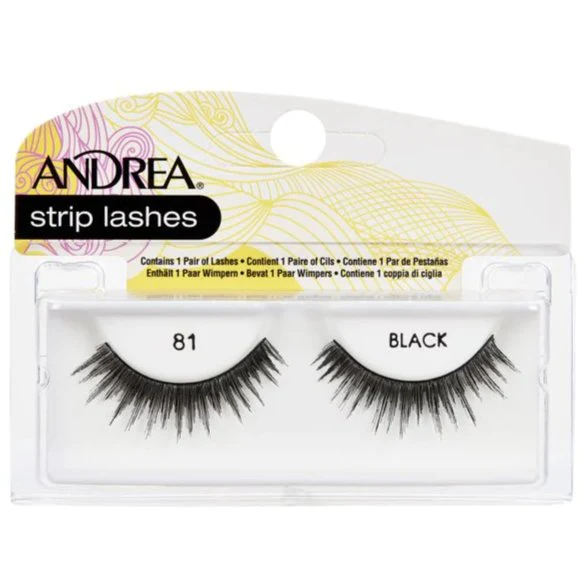 ANDREA STRIP LASHES 81 BLK
