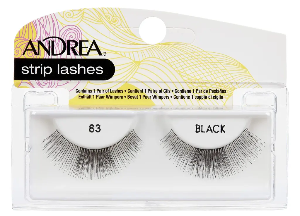 ANDREA STRIP LASHES 83 BLK