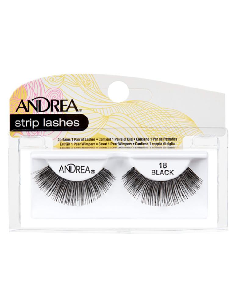 ANDREA STRIP LASH 18 BLK