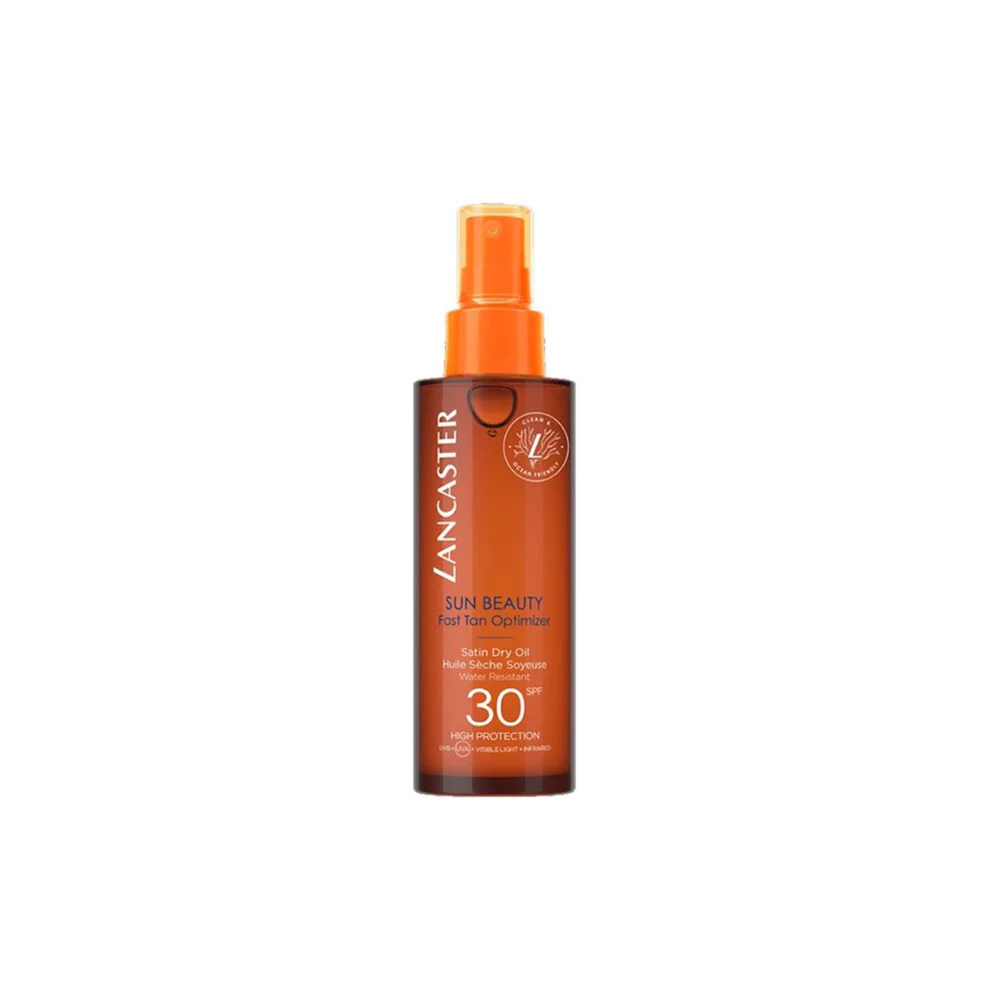 LANCASTER FAST TAN OPTIMIZER SATIN DRY OIL SPF30 150 ML