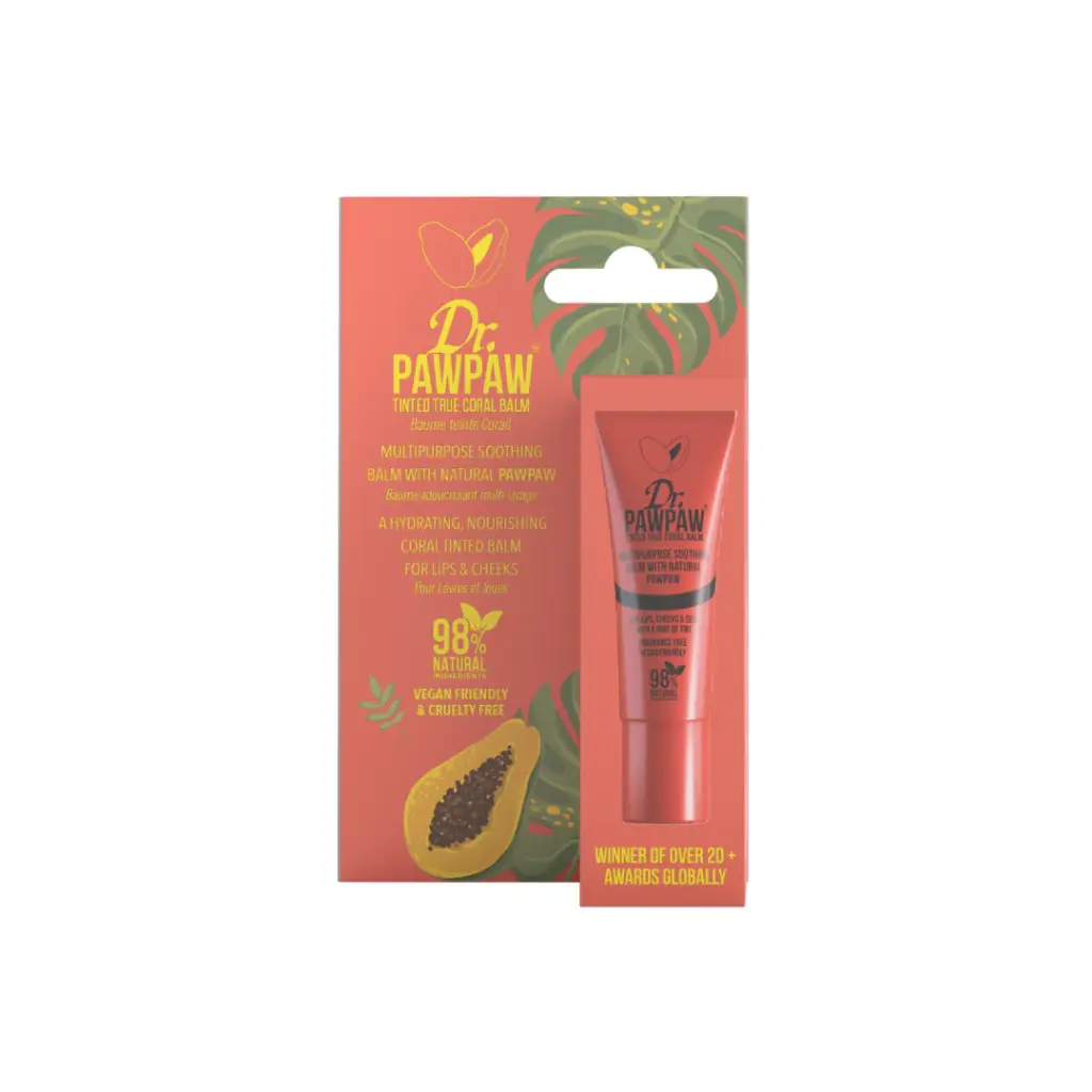 DR PAW PAW TRUE CORAL BALM LIP BALM 10ML COMMODITY
