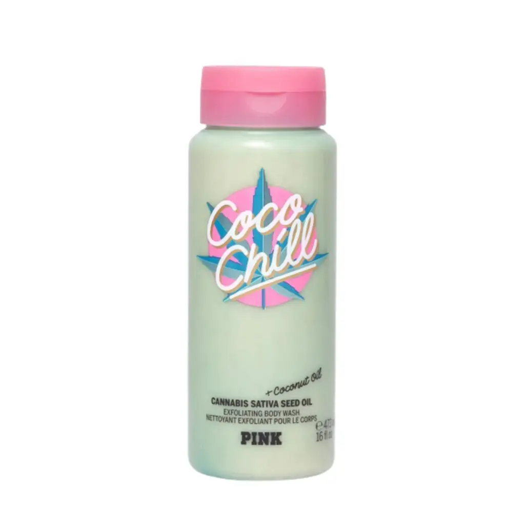 VS PINK COCO CHILL EXFOLIATING BODYWASH 473 ML