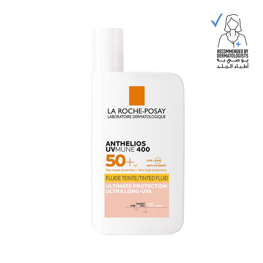 LA ROCHE POSAY ANTHELIOS FLUID SPF5+ TINTED 50 ML