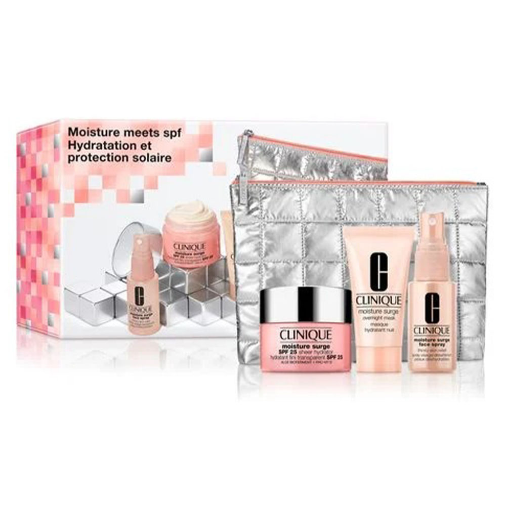 CLINIQUE MOISTURE MEETS SPF GIFTSET