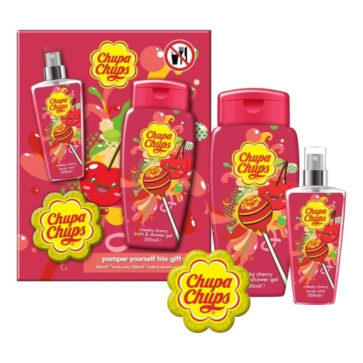 CHUPACHUPS PAMPER YOURSELF TRIO GIFTSET