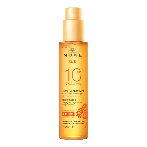 NUXE SUN HUILE BRONZANTE SPF10+ 150 ML