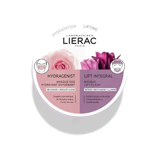LIERAC MASQUE DOUBLE HYDRAGENIST/LIFT INTEGRAL
