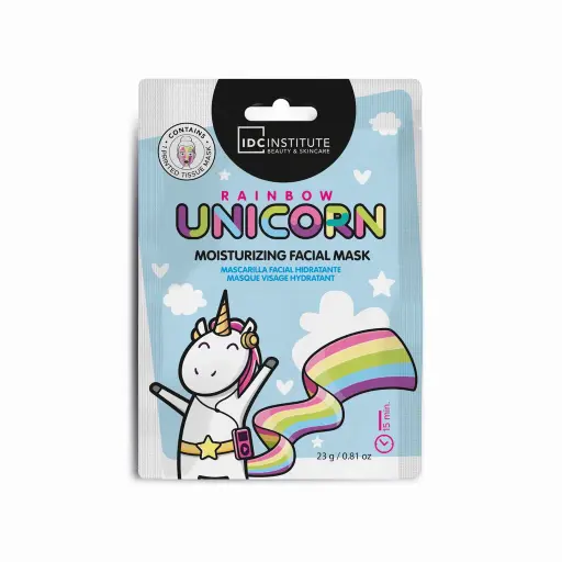 [00190016] IDC RAINBOW UNICORN MOISTURIZING FACIAL MASK