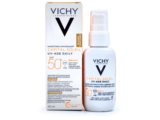 VICHY CS UVAge TT SPF50+ 40ml FR EN SCAN